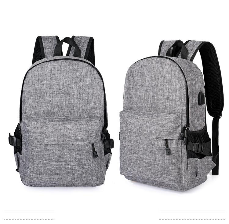 กระเป๋าสะพายหลัง กระเป๋าเป้เดินทาง กระเป๋าโน๊ตบุ๊ค กระเป๋าเป้เท่ๆ Backpackรุ่น BP-02 - สีดำ