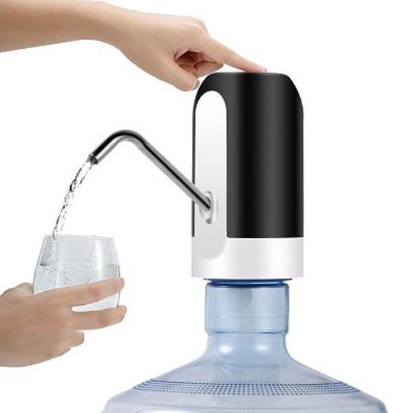 LM-เครื่องปั้มน้ำอัตโนมัติไร้สาย สำหรับถังน้ำดื่ม Electric Water Machine รุ่น 021