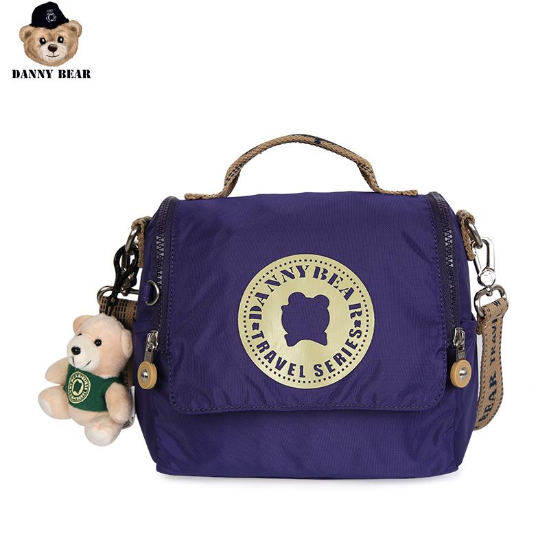 กระเป๋าหิ้วผ้าใบ สไตล์วินเทจ สำหรับผู้หญิง ยี่ห้อDANNY BEAR (สีส้ม (สามชิ้น)) (สีส้ม (สามชิ้น))