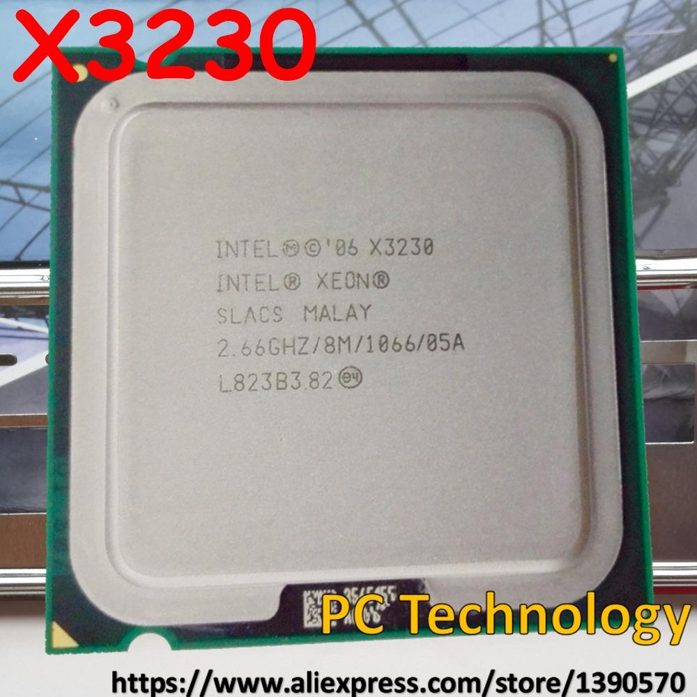 311-7483 Intel Xeon X3230 2.66GHz Quad-Core LGA 775 CPU Processor 