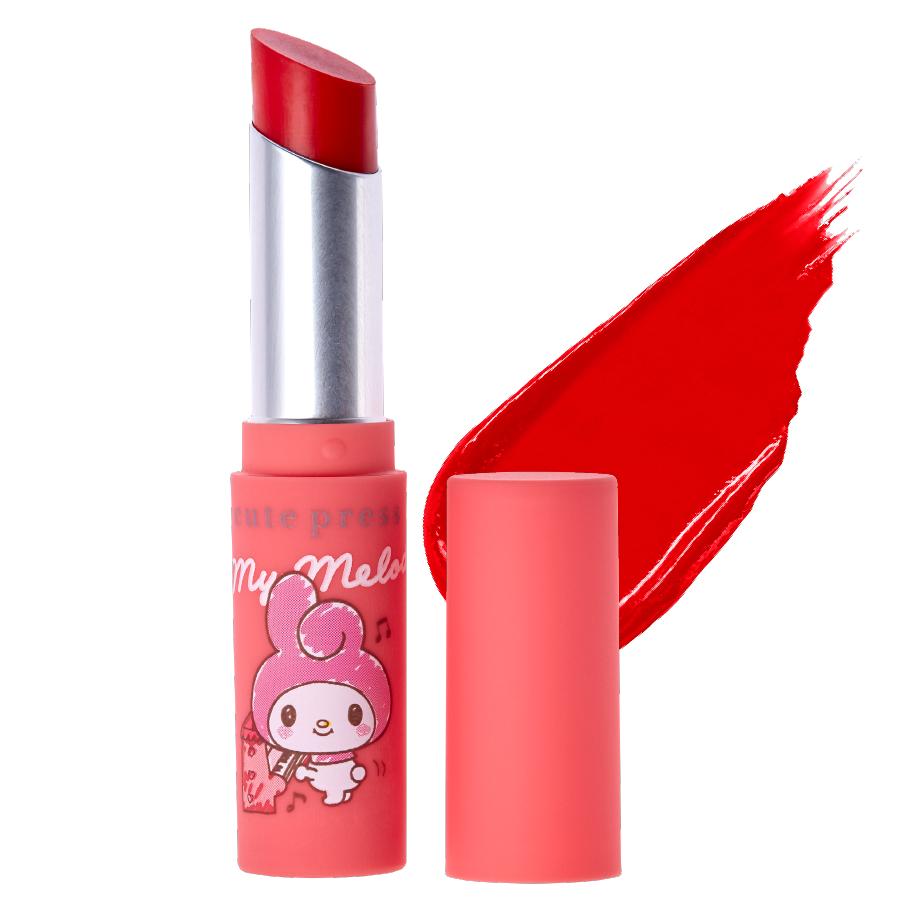 Cute Press Melody Kuromi Love Harmony Long Lasting Tinted Lip Balm ลิป คิวเพรสเมโลดี้ ลิปคิวเพรส ลิปบาล์ม ลิปสติก ลิปบํารุงปาก คิวเพรส ลิปสติกติดทน 2716