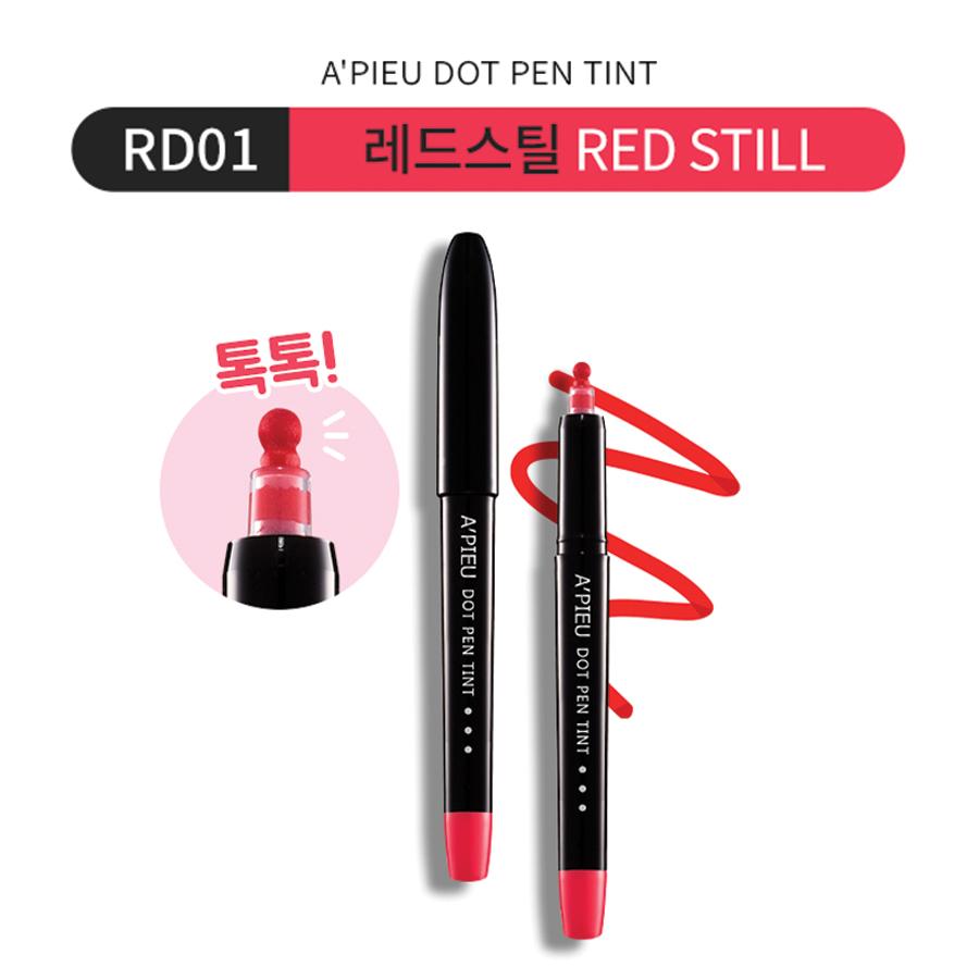A’PIEU: DOT PEN TINT ลิปทิ้นท์ปากกา