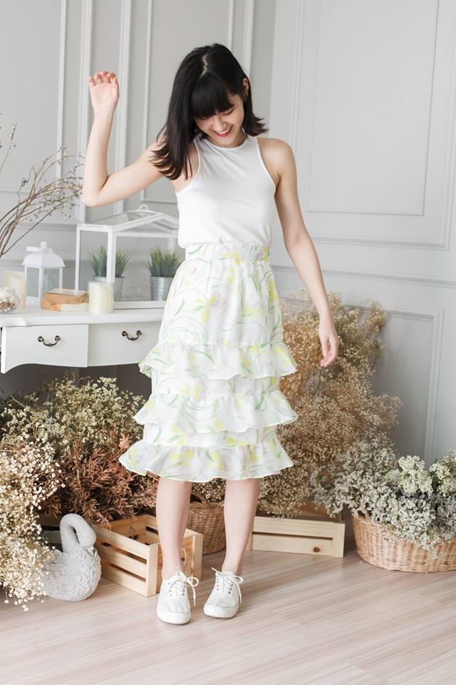 TheGarden1st กระโปรง รุ่น kiwi skirt TheGarden1st กระโปรง รุ่น kiwi skirt
