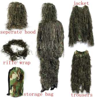 ชุดพรางสไนเปอร์ ghillie suit PUBG