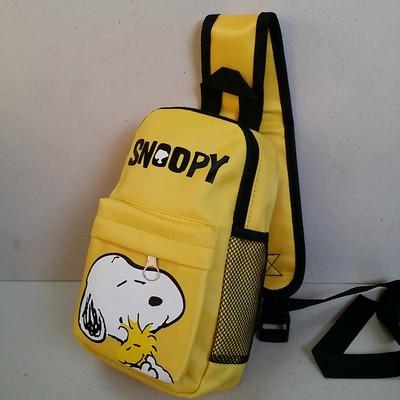 ส่งฟรี!!! ขาย เป้คาดอก เป้เฉียง เป้สะพายเฉียง Sholder bag Snoopy สนู๊ปปี้