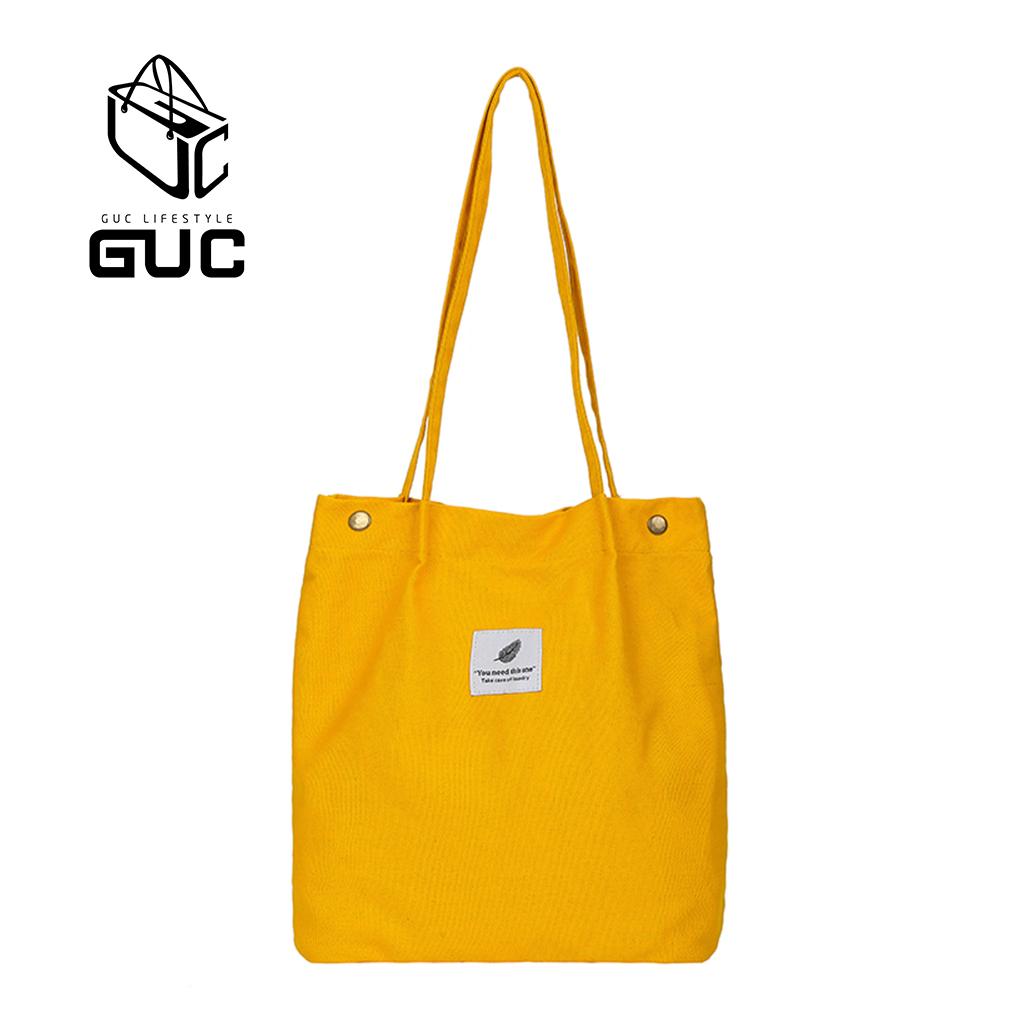 GUCกระเป๋าผ้าYouneedผ้าแคนวาส สไตล์น่ารักๆฮิตตลอดกาล(GUC-B455)