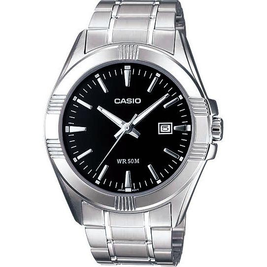 Casio นาฬิกาข้อมือผู้ชาย กันน้ำ 50M สายสแตนเลส รุ่น MTP-1308 ของแท้ประกันศูนย์