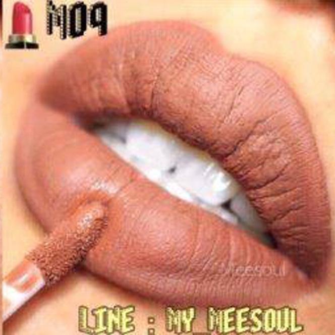 ลิปติค Meesoul Lip matt ลิปคุณภาพดี ลิปนำเข้าจากเกาหลี ลิปแท้เป็นมิตรติดทนนาน