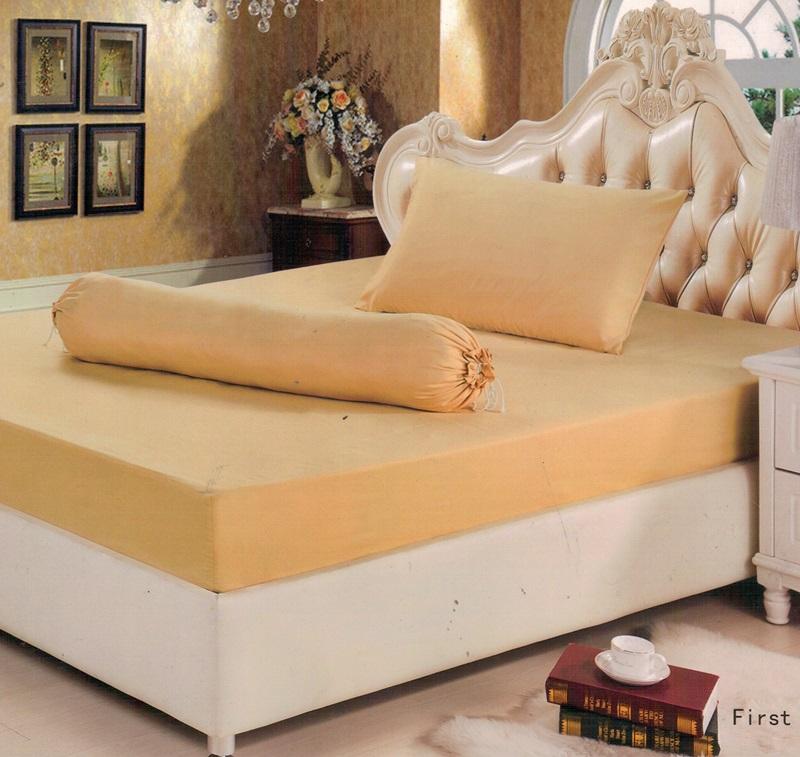 FD Premium ผ้าปูที่นอน ชุดผ้าปู ชุดปูที่นอน ขนาด 5 ฟุต 5 ชื้น(150*200) CM. แบบสีพื้น
