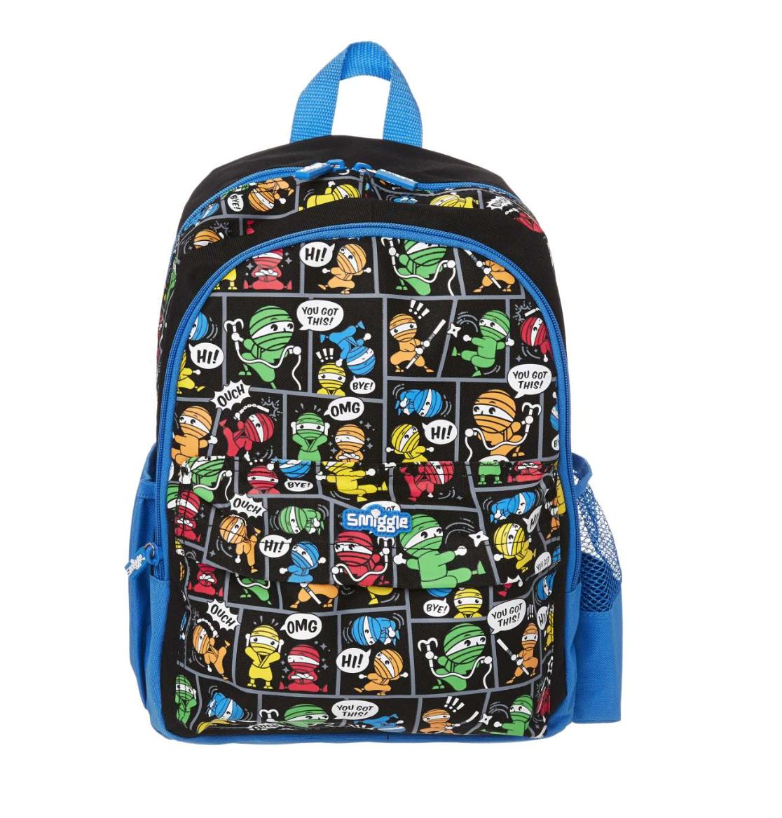 NEW !! Smiggle Playful Junior Backpack กระเป๋าเป้เด็ก สินค้านำเข้าจากประเทศออสเตรเลียแท้100% เหมาะสำหรับเด็กก่อนวัยเรียนและวัยอนุบาล น่ารักทุกลายน่าใช้ทุกสีเลยคะ