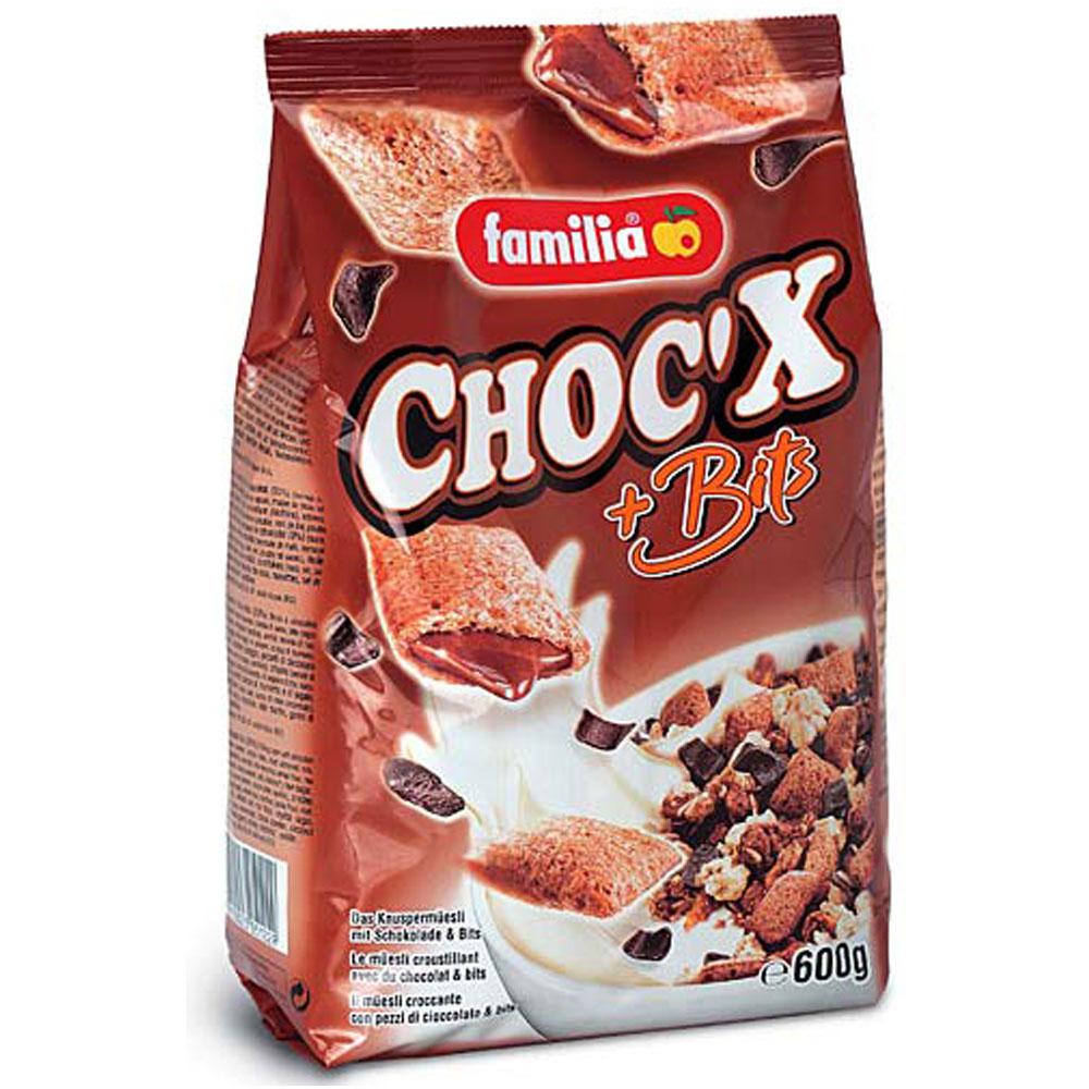 คูปอง Familia CHOC’X BITS Crunch แฟมิเลีย ซีเรียลธัญพืช กราโนล่า ช็อค 600g. คูปอง Familia CHOC’X BITS Crunch แฟมิเลีย ซีเรียลธัญพืช กราโนล่า ช็อค 600g.