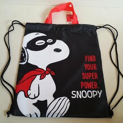 กระเป๋าเป้ เป้หูรูด Snoopy สนู๊ปปี้