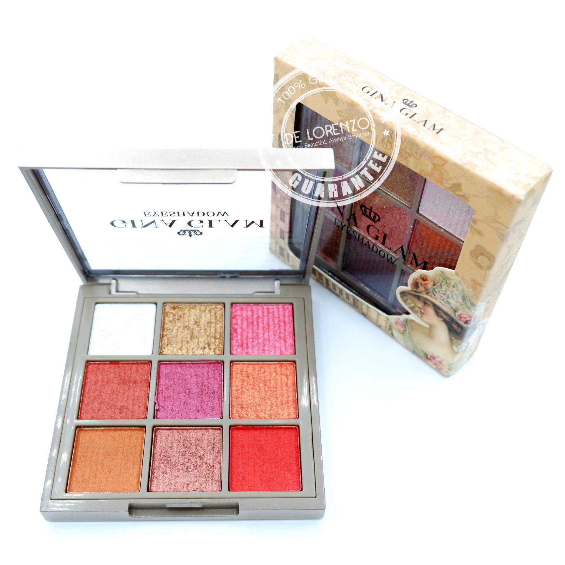 Gina Glam Elegant Princess Eyeshadow G41 จีน่า เกลม อายแชโดว์เนื้อครีม จีน่าแกรม พาเลทอายแชโดว์ อายแชโดว์พาเลท พาเลทแต่งตา