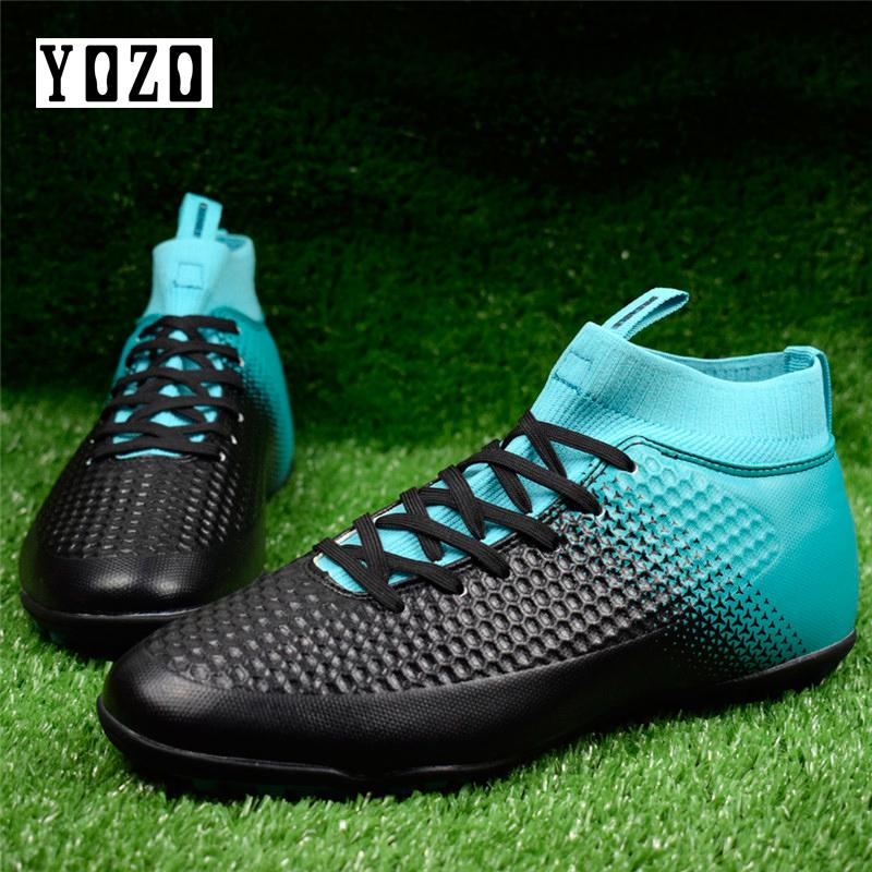 YOZO รองเท้าบุรุษรองเท้าฝึกโยคะในร่มและกลางแจ้งรองเท้าฟุตบอลขนาด 33-46 รหัสรองเท้าสบายรองเท้าฟุตบอล