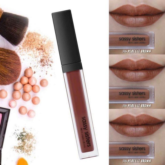 SASSY SISTERS MATTE LIQUID LIPSTICK ลิปสติกเนื้อแมท ติดทนนาน มีสารช่วยบำรุงริมฝีปาก (มีให้เลือก 15 แท่ง 15 สี) SASSY SISTERS MATTE LIQUID LIPSTICK ลิปสติกเนื้อแมท ติดทนนาน มีสารช่วยบำรุงริมฝีปาก (มีให้เลือก 15 แท่ง 15 สี)