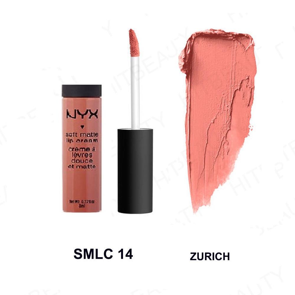 NYX Cosmetics Soft Matte Lip Cream Liquid Gloss Lipstick Long Lasting