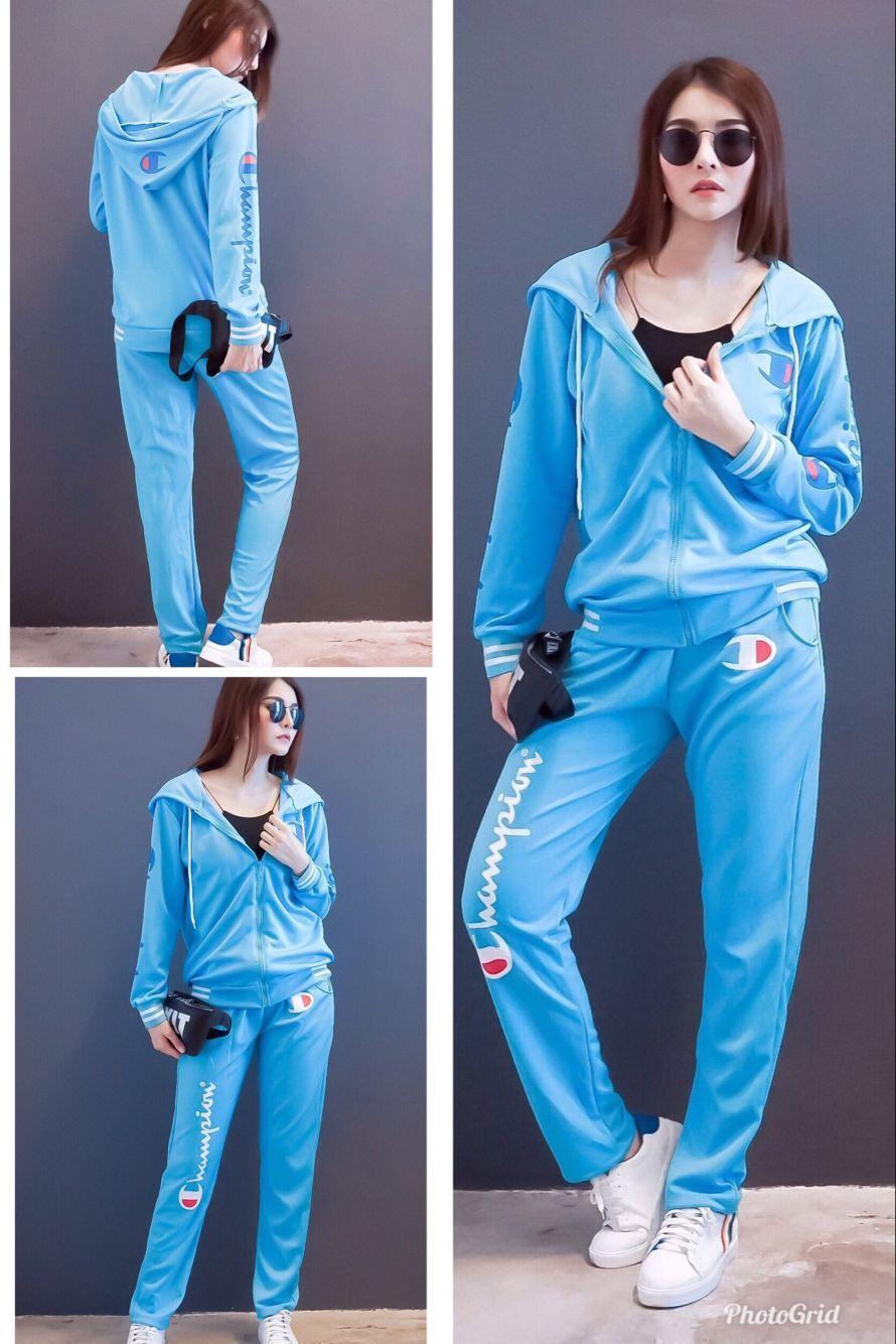 Champion New Fashion casual comfort Women One Set เป็นชุด Champion New Fashion casual comfort Women One Set เป็นชุด