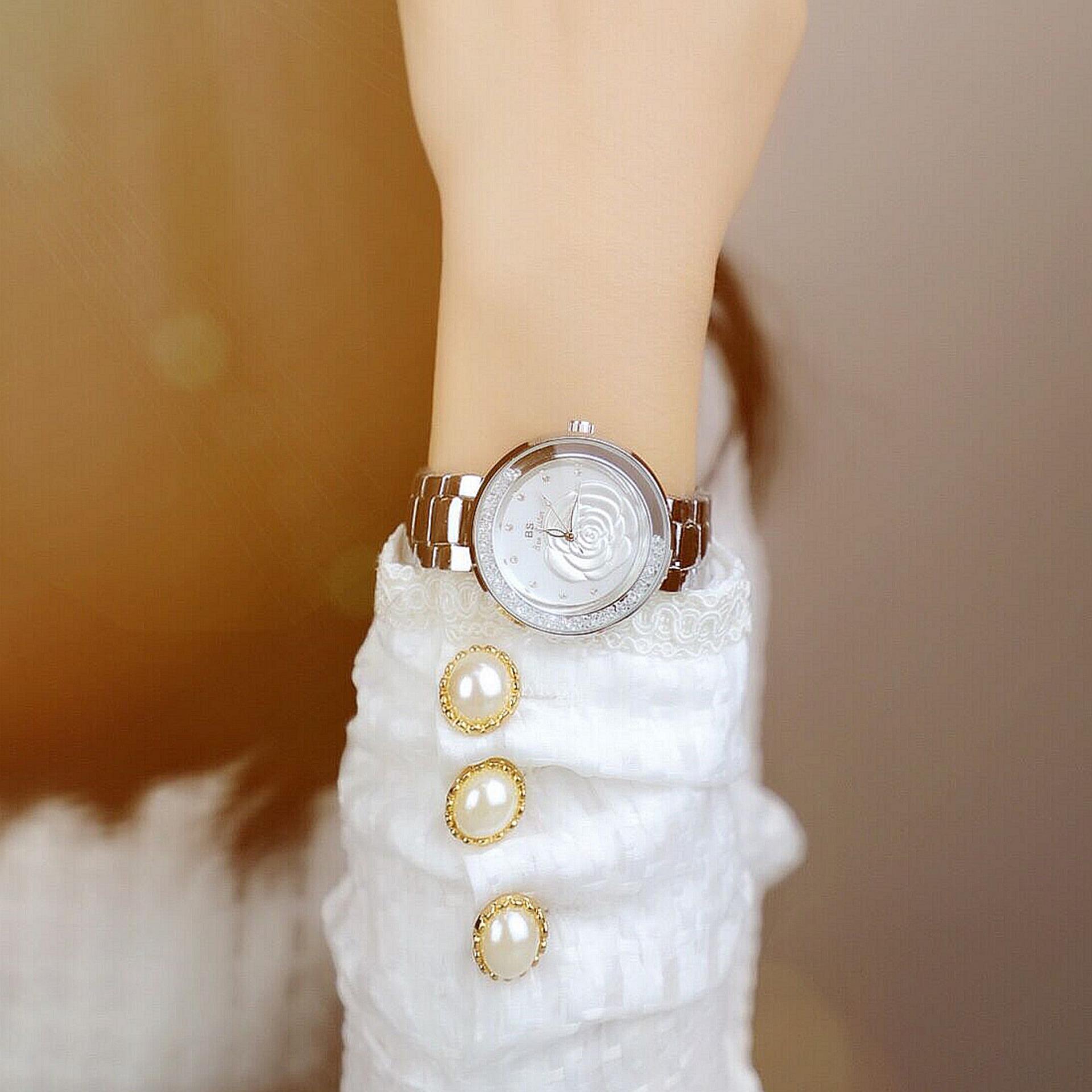 Bee Sister นาฬิกาข้อมือ สุภาพสตรี นาฬิกายอดอิต นาฬิกาทำงาน พร้อมกล่องของแท้ 100% รุ่น BS05 Bee Sister นาฬิกาข้อมือ สุภาพสตรี นาฬิกายอดอิต นาฬิกาทำงาน พร้อมกล่องของแท้ 100% รุ่น BS05