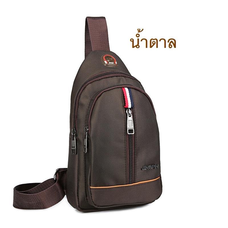 กระเป๋าสะพายคาดข้าง3ช่อง B-78