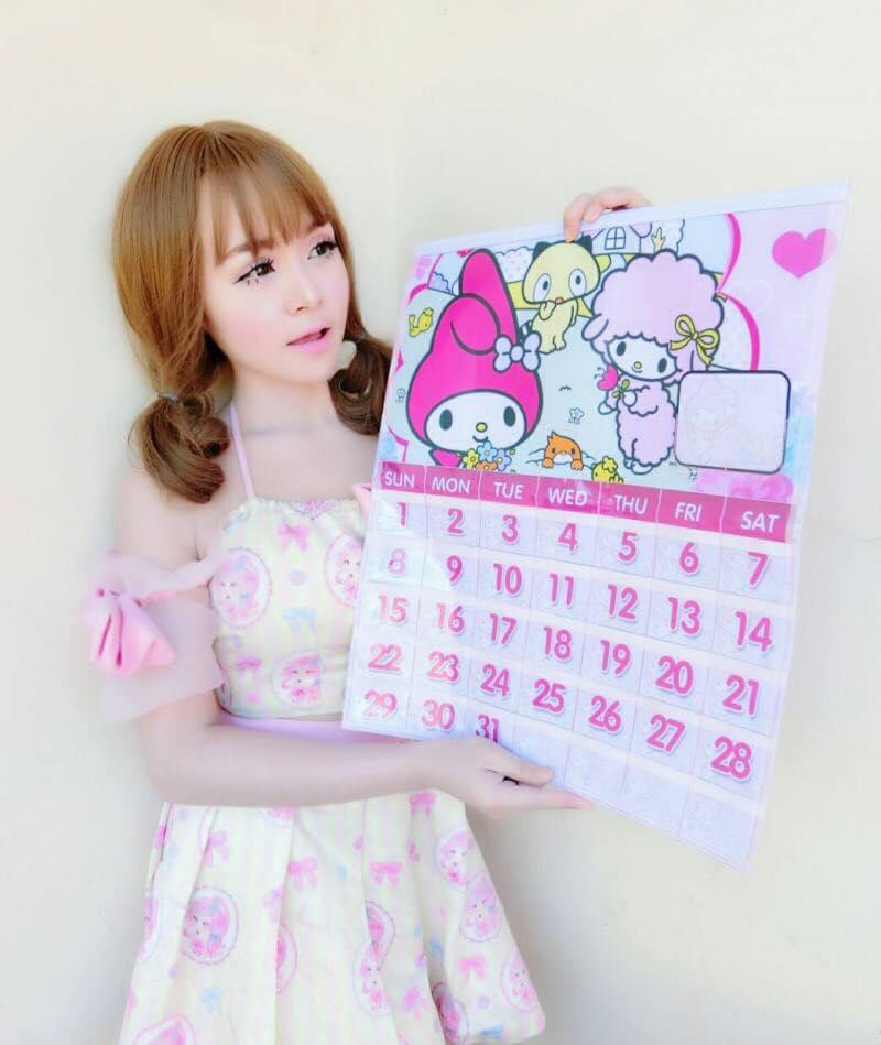 ปฏิทินออมเงิน ลายการ์ตูน