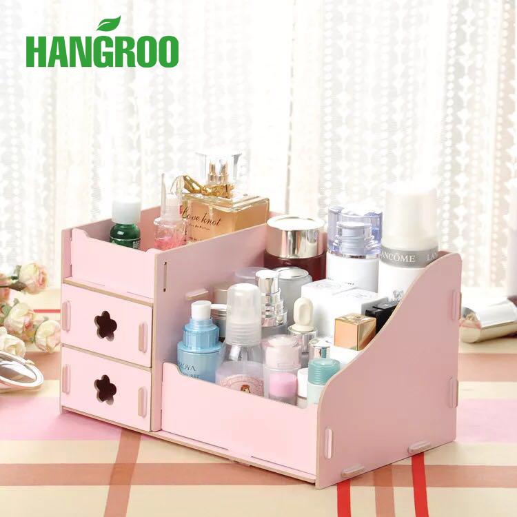 Pastel Cosmetic Box ชั้นวางเครื่องสำอาง สวยหรู ครื่องสำอางค์ Cosmetic กล่องลิ้นชักไม้ DIY ใส่เครื่องสำอาง ชั้นวางอเนกประสงค์ Pastel Cosmetic Box ชั้นวางเครื่องสำอาง สวยหรู ครื่องสำอางค์ Cosmetic กล่องลิ้นชักไม้ DIY ใส่เครื่องสำอาง ชั้นวางอเนกประสงค์