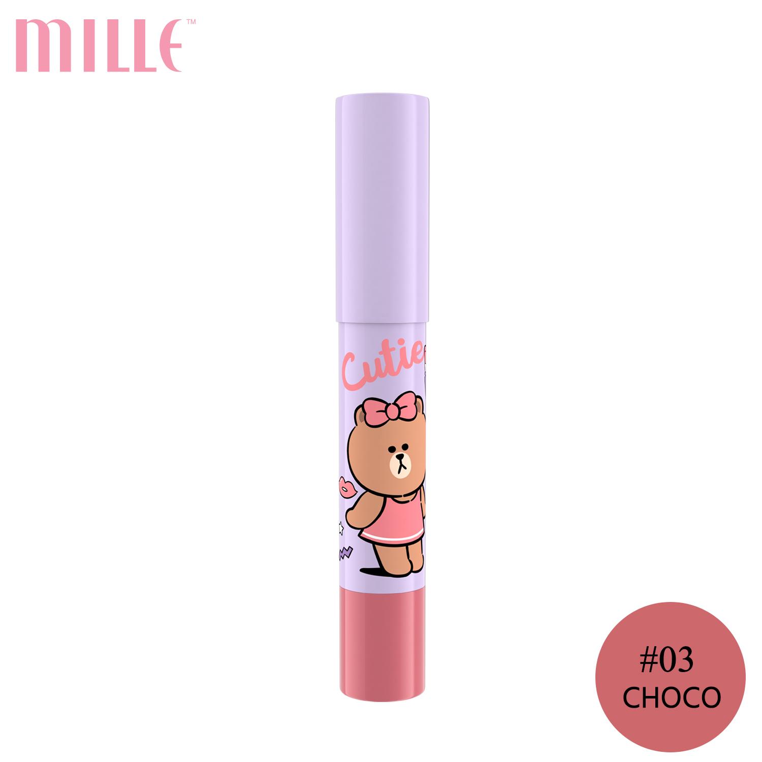 Mille ลิปเครยอน Line Friends l Mille Iconic Crayon Lip Color 2.5g. Mille ลิปเครยอน Line Friends l Mille Iconic Crayon Lip Color 2.5g.