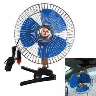 CAR FAN พัดลมติดในรถยนต์ ขนาด 8 นิ้ว 12V ชนิดหนีบ เสียบช่องจุดบุหรี่ สำหรับรถขนาดเล็ก กระบะ รถตู้ รถตุ๊ก ตุ๊ก(สีฟ้า) ช่วยให้เย็นสบาย คลายร้อนภายในรถยนต์ CAR FAN พัดลมติดในรถยนต์ ขนาด 8 นิ้ว 12V ชนิดหนีบ เสียบช่องจุดบุหรี่ สำหรับรถขนาดเล็ก กระบะ รถตู้ รถตุ๊ก ตุ๊ก(สีฟ้า) ช่วยให้เย็นสบาย คลายร้อนภายในรถยนต์