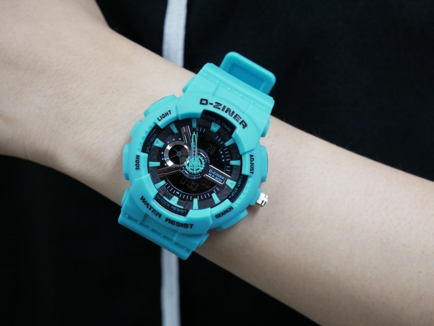 D-ZINER นาฬิกาข้อมือผู้หญิง กันน้ำ100% ใส่อาบน้ำได้ รับประกัน 1 ปี SPORT WOMAN's WATCHES แถมฟรี!! กล่องนาฬิกาเหล็ก ของแท้100% D-ZINER นาฬิกาข้อมือผู้หญิง กันน้ำ100% ใส่อาบน้ำได้ รับประกัน 1 ปี SPORT WOMAN's WATCHES แถมฟรี!! กล่องนาฬิกาเหล็ก ของแท้100%