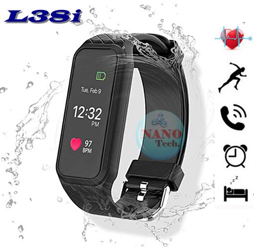 Nanotech New Arrive 2018 หน้าจอสี รุ่นล่าสุด Color Screen Heart Rate Monitor LED Display Watch Touch Screen Bluetooth IOS Android - สีดำ Nanotech New Arrive 2018 หน้าจอสี รุ่นล่าสุด Color Screen Heart Rate Monitor LED Display Watch Touch Screen Bluetooth IOS Android - สีดำ