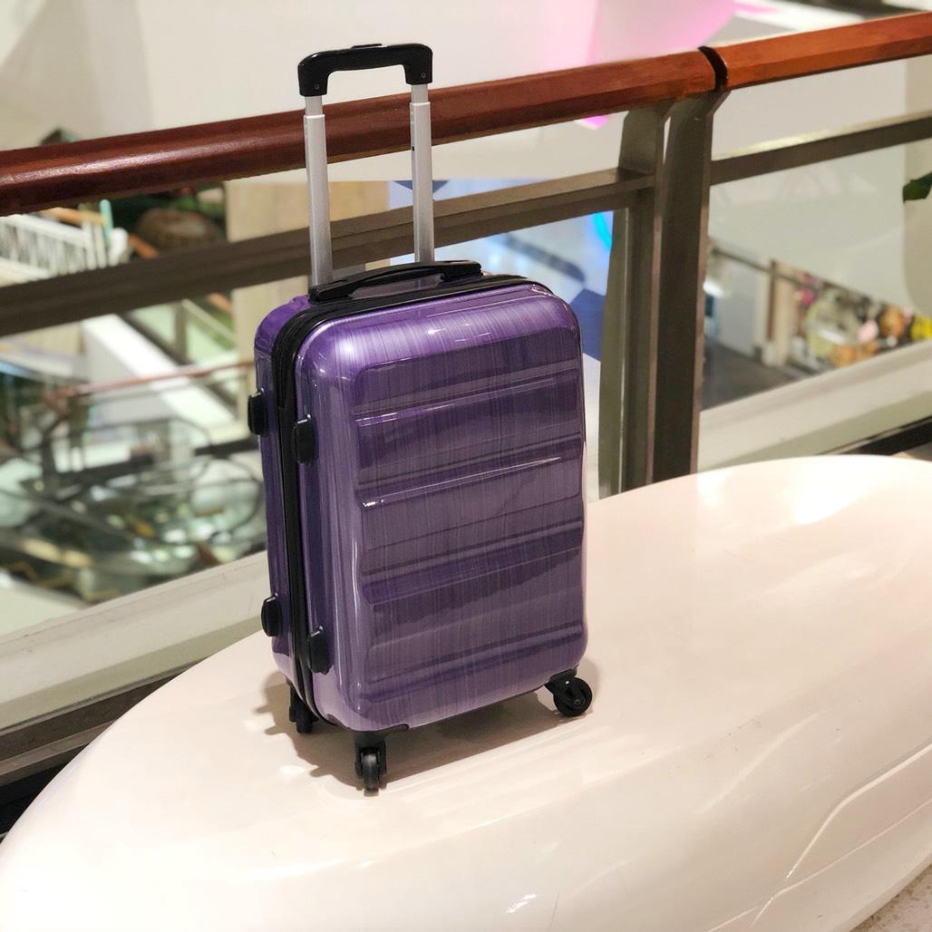 Ambassador Luggage กระเป๋าเดินทางล้อลาก รุ่น carry on Series ขนาด 20 นิ้ว สีชมู โรสโกลด์
