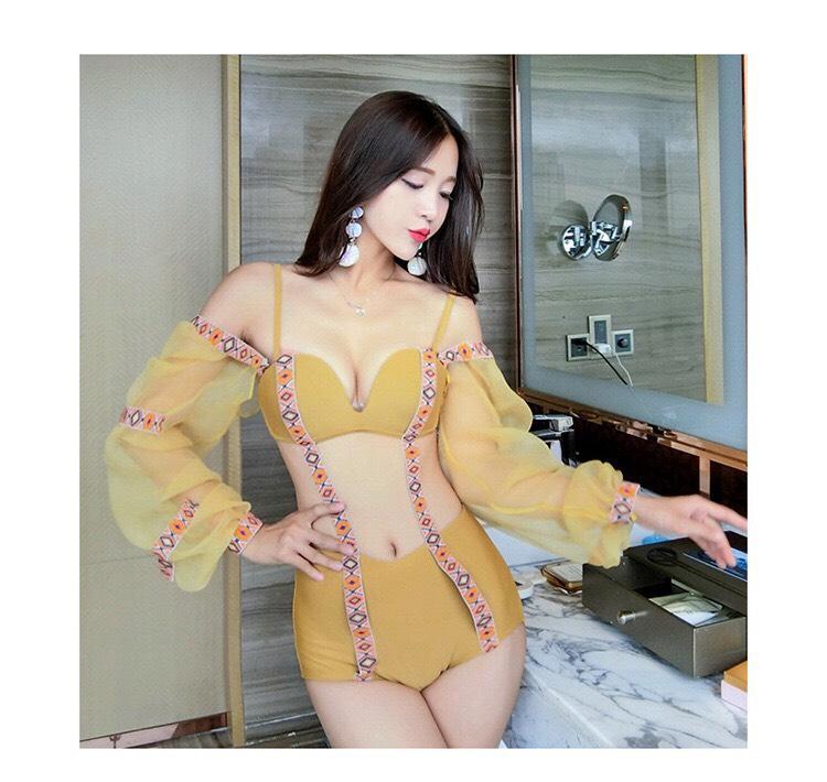 ชุดว่ายน้ำวันพีช !!ชุดขิง!! เก็บทรง เนื้อส่วนเกินใส่แล้วผอมเพียว แขนสามารถถอดออกได้ รุ่น HOTHIT ของมันต้องมีน๊ะจ๊ะ ชุดว่ายน้ำวันพีช !!ชุดขิง!! เก็บทรง เนื้อส่วนเกินใส่แล้วผอมเพียว แขนสามารถถอดออกได้ รุ่น HOTHIT ของมันต้องมีน๊ะจ๊ะ