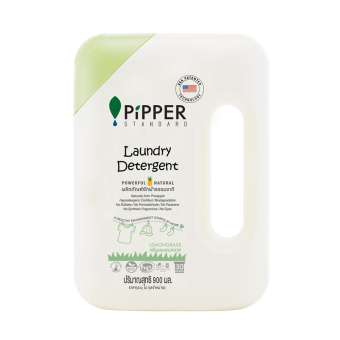 PIPPER STANDARD น้ำยาซักผ้าสูตรธรรมชาติ กลิ่นเลมอนกราส แบบขวด 900 มล. (LG900 90110101 = 1 pcs) PIPPER STANDARD น้ำยาซักผ้าสูตรธรรมชาติ กลิ่นเลมอนกราส แบบขวด 900 มล. (LG900 90110101 = 1 pcs)