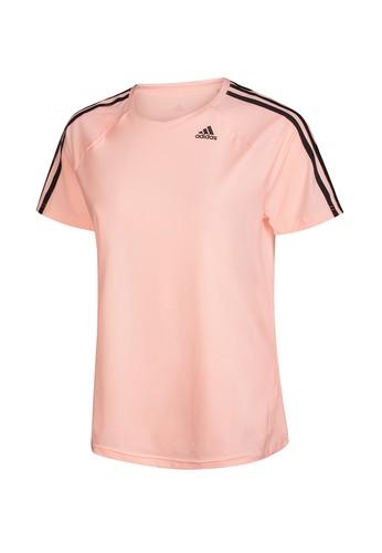 Adidas อาดิดาส แฟชั่น เสื้อTR W T-Shirt D2M 3S TEE CZ8026 Clear OR(800)