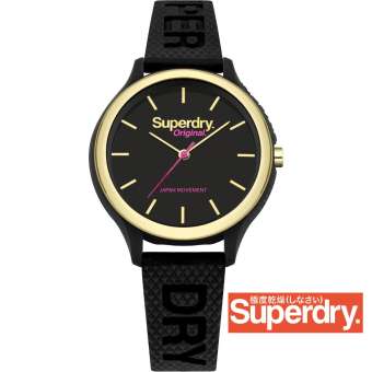 Superdry SYL151BG นาฬิกาผู้หญิง สายซิลลิโคน ของแท้ ประกันศูนย์ 2 ปี Superdry SYL151BG นาฬิกาผู้หญิง สายซิลลิโคน ของแท้ ประกันศูนย์ 2 ปี