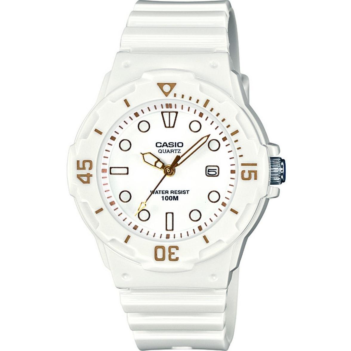 Casio นาฬิกาข้อมือผู้หญิง/เด็ก กันน้ำ 100m สายเรซิน รุ่น LRW-200H