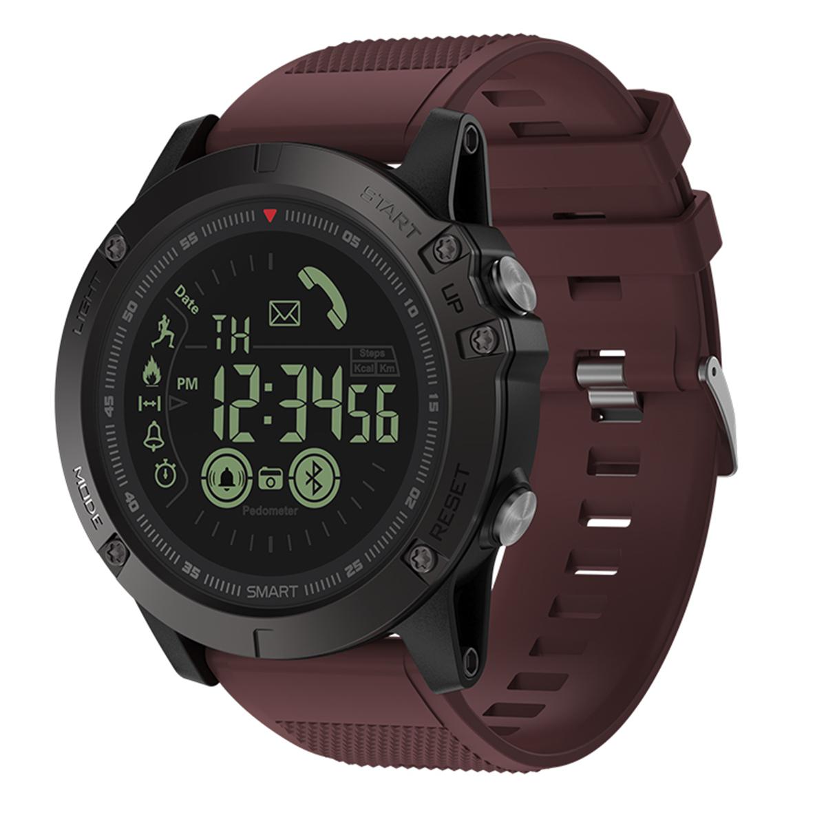 【Flash Deal】Zeblaze VIBE 3 Wrist Smart Watch Phone Alarm Mate Waterproof Camera IOS Android Blue/Black/Red - intl