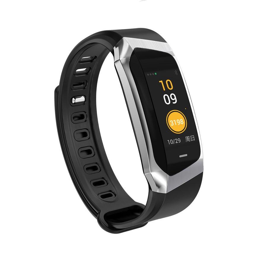 OBBB E18 สายรัดนาฬิกาข้อมืออัจฉริยะ Heart Rate เครื่องวัดความดันโลหิต IP67 กันน้ำกำไลข้อมือแสดงสุขภาพกีฬาสายรัดข้อมือฟิตเนสสำหรับ Android IOS สายรัดข้อมือเพื่อสุขภาพ อุปกรณ์ไอทีสวมใส่ สี : Black & Silver-420758774 OBBB E18 สายรัดนาฬิกาข้อมืออัจฉริยะ Heart Rate เครื่องวัดความดันโลหิต IP67 กันน้ำกำไลข้อมือแสดงสุขภาพกีฬาสายรัดข้อมือฟิตเนสสำหรับ Android IOS สายรัดข้อมือเพื่อสุขภาพ อุปกรณ์ไอทีสวมใส่ สี : Black & Silver-420758774