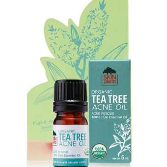 Skinplants Organic Tea Tree Acne Oil 5 ml (100% Pure Essential Oil )