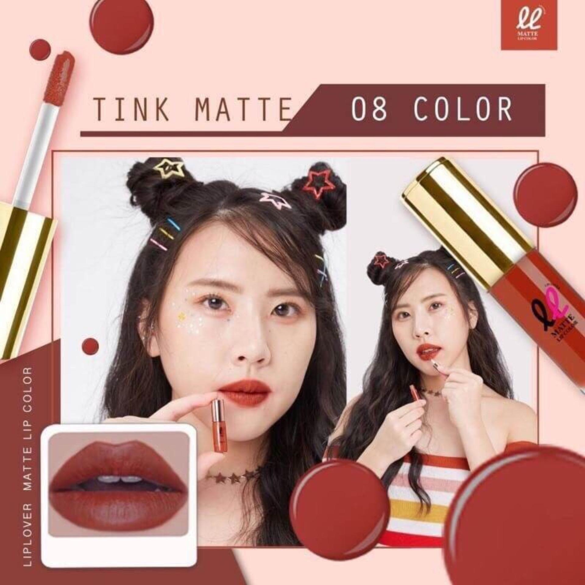 LipLover ลิปเลิฟเวอร์ ลิปแมทจิ๋ว ขนาด 1.5 กรัม N0.08 ทิ้นท์แมท ( Tint Matte) LipLover ลิปเลิฟเวอร์ ลิปแมทจิ๋ว ขนาด 1.5 กรัม N0.08 ทิ้นท์แมท ( Tint Matte)