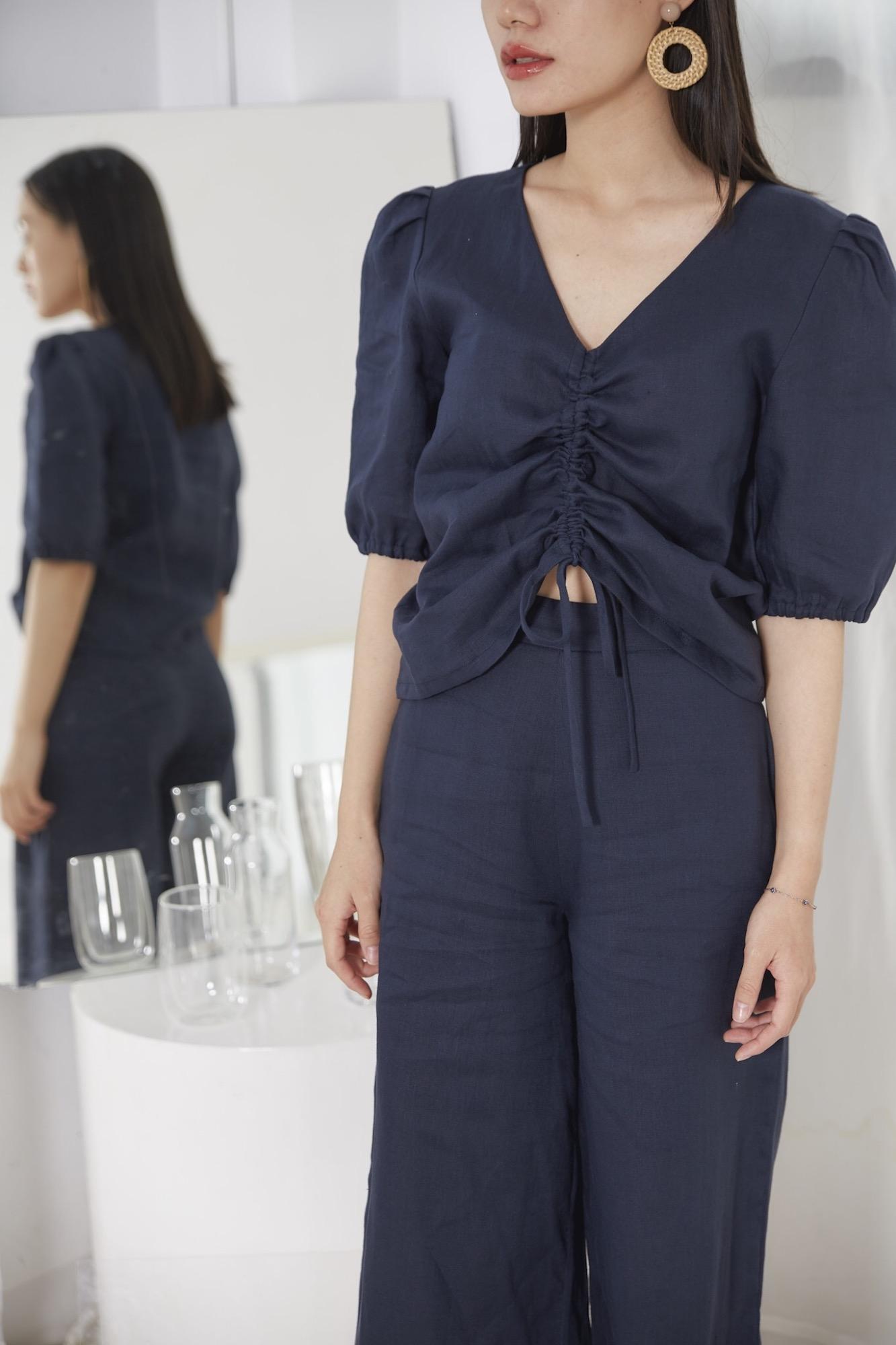 Aunchadabrand - linen - Eden Top