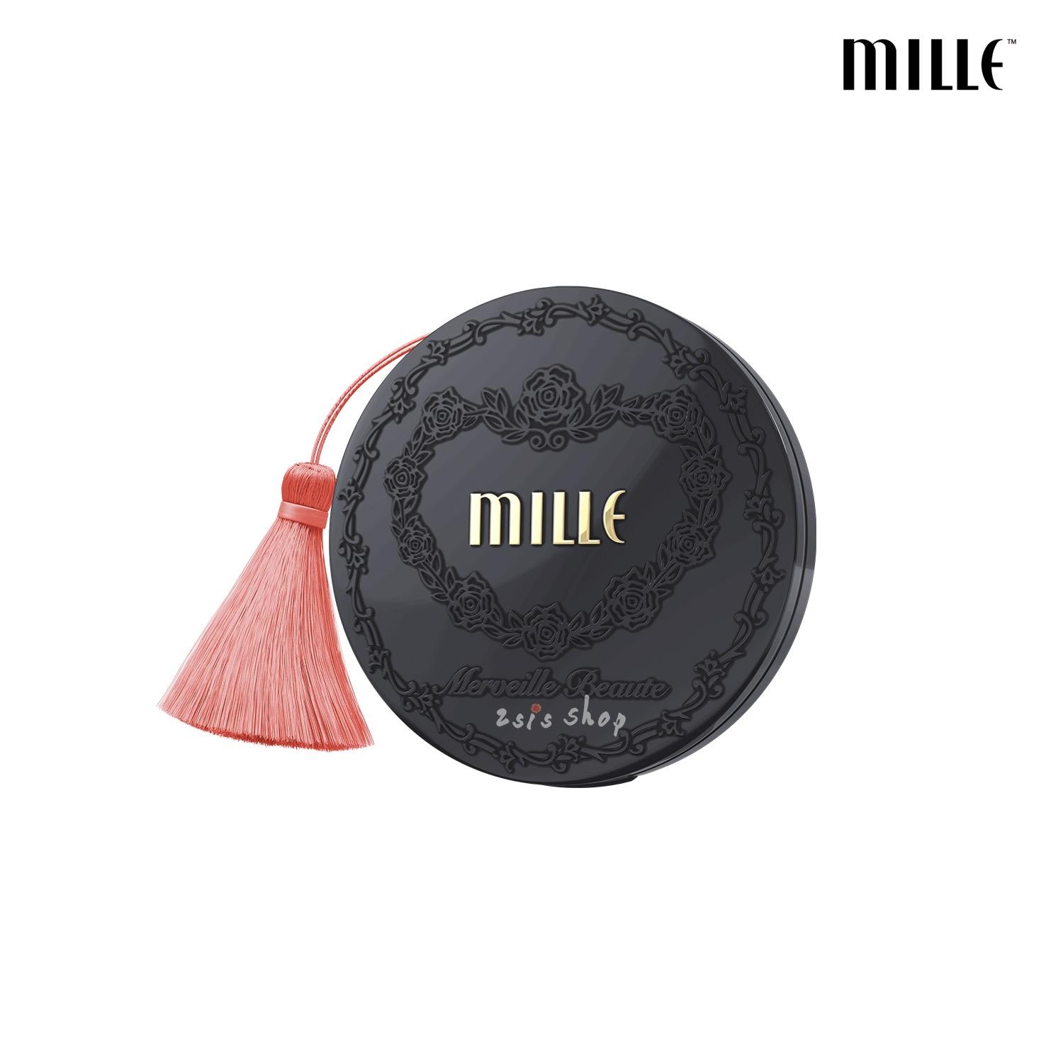 Mille Super Miracle Skin Cover Foundation Pact (แป้งชาร์โคล)