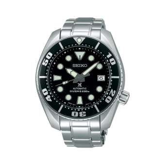 นาฬิกา SEIKO Prospex X SUMO SCUBA DIVER's 200 เมตร SBDC031J black dial นาฬิกา SEIKO Prospex X SUMO SCUBA DIVER's 200 เมตร SBDC031J black dial