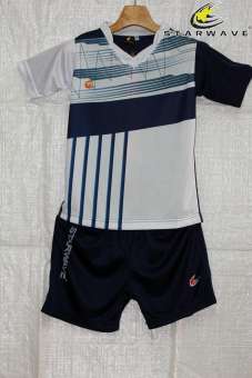Starwave ชุดฟุตบอลเด็ก STC001 Size S,M,L,XL,XXL สีขาว Starwave ชุดฟุตบอลเด็ก STC001 Size S,M,L,XL,XXL สีขาว