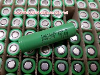Samsung 25R M 2500mAh. (20A) *แท้ (1ก้อน)