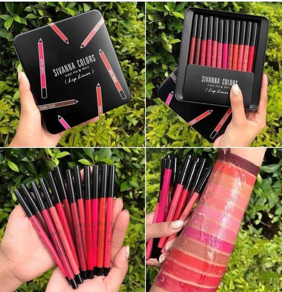 •• SH907 Sivanna Colors Lip Liner ดินสอเขียนขอบปาก ซีเวียน่า ลิปไลเนอร์ 12 เฉดสี ลิปเนื้อแมท เนียนนุ่ม เกลี่ยง่าย เพิ่มลูกเล่นในการ แต่งริมฝีปาก ที่เป็นทั้งลิปไลเนอร์และลิปสติก ในแท่งเดียว •• SH907 Sivanna Colors Lip Liner ดินสอเขียนขอบปาก ซีเวียน่า ลิปไลเนอร์ 12 เฉดสี ลิปเนื้อแมท เนียนนุ่ม เกลี่ยง่าย เพิ่มลูกเล่นในการ แต่งริมฝีปาก ที่เป็นทั้งลิปไลเนอร์และลิปสติก ในแท่งเดียว