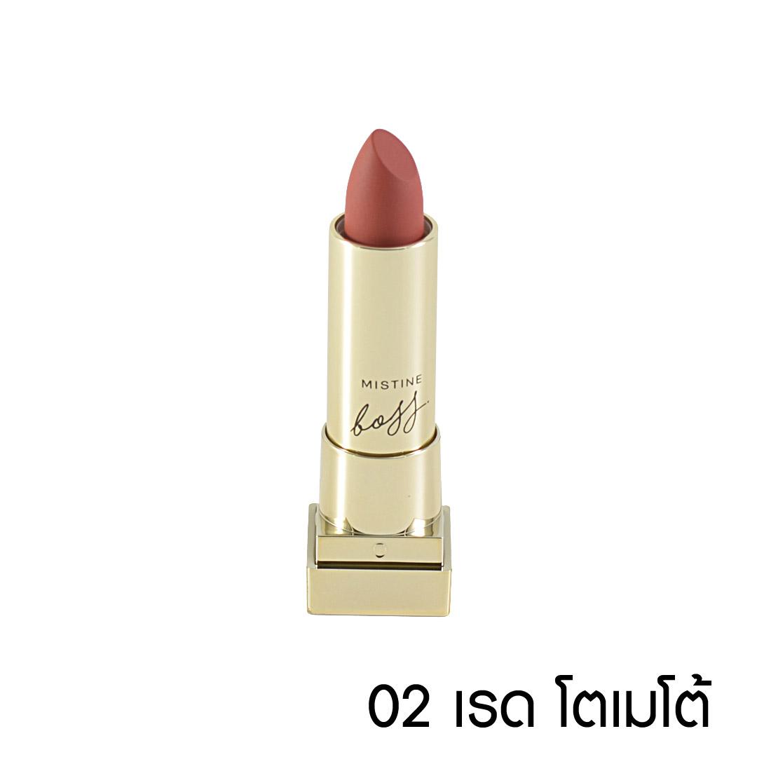 มิสทิน บอส เซมิ แมทท์ ลิปสติก BOSS SEMI MATTE LIPSTICK