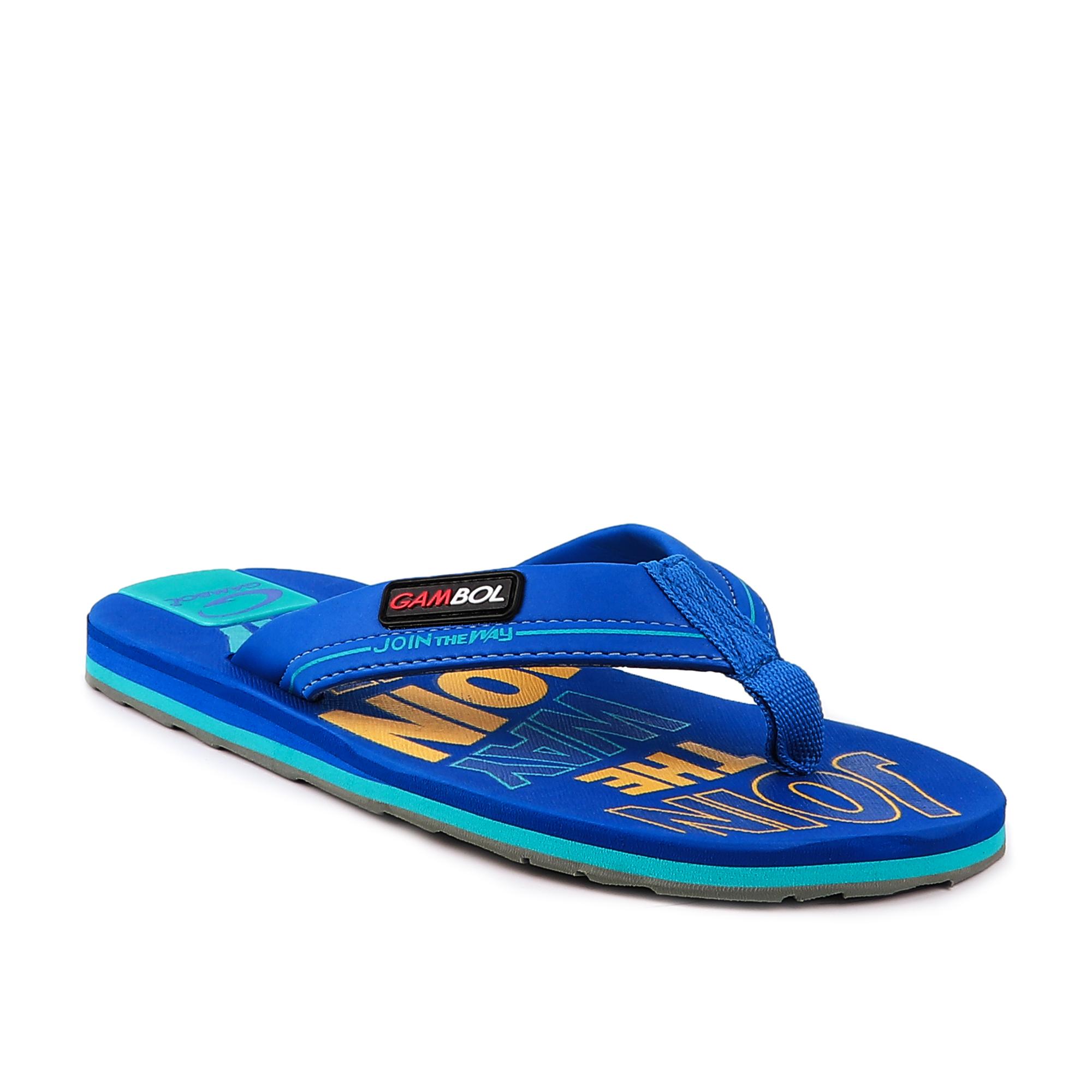 GAMBOL แกมโบล รองเท้าแตะลำลอง (นุ่ม) GM11305 - สีน้ำเงิน GAMBOL แกมโบล รองเท้าแตะลำลอง (นุ่ม) GM11305 - สีน้ำเงิน