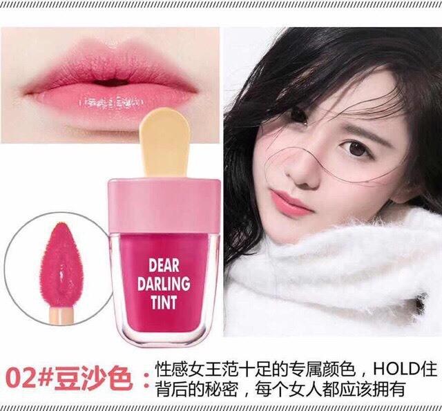 ลิปทิ๊นต์ไอติมโนโว Novo Dear Darling Tint ไอเท็มยอดฮิตสำหรับตกแต่งริมฝีปากเพื่อความสวยงามสดใส แพคเกจน่ารักๆน่าใช้มากๆค่ะ