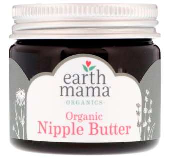 Earth Mama Organic Nipple Butter (60 mL), Lanolin-free, Vegan