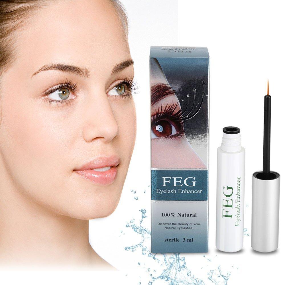 FEG Eyelash Enhancer Eye Lash Rapid Growth Serum Liquid 100% Natural เซรั่มบำรุงและเพิ่มความยาวขนตา ขนาด 3 ml ของแท้